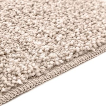 vidaXL Αντιολισθητικό μαξιλάρι μπάνιου Κρεμ 50 x 80 cm PP