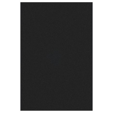 vidaXL Πατάκι Πόρτας Ορθογώνιο Μαύρο 120x180 εκ
