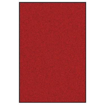 vidaXL Πατάκι πόρτας Ορθογώνιο Κόκκινο 120x180 εκ
