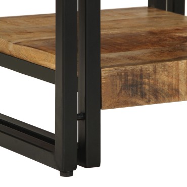 vidaXL Τραπέζι Καφέ 40x50x38cm Μασίφ Ξύλο Μάνγκο 1 τεμ.