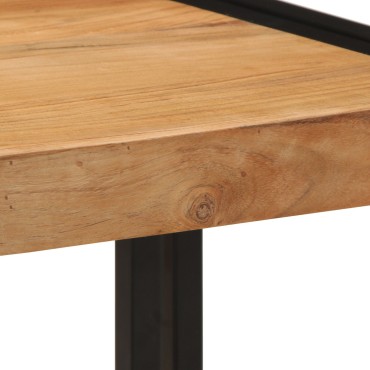 vidaXL Τραπεζάκι καφέ 40x50x38cm Μασίφ ξύλο ακακίας 1 τεμ.