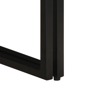 vidaXL Τραπέζι καφέ 40x50x38cm Μασίφ τραχύ ξύλο μάνγκο 1 τεμ.