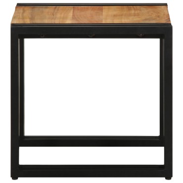 vidaXL Τραπεζάκι καφέ 40x50x38cm Μασίφ ξύλο ακακίας 1 τεμ.