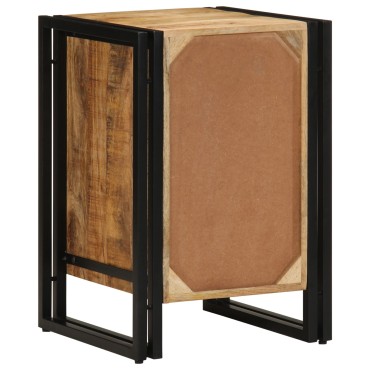 vidaXL Κομοδίνο 40x35x50cm Μασίφ Ξύλο Μάνγκο 1 τεμ.