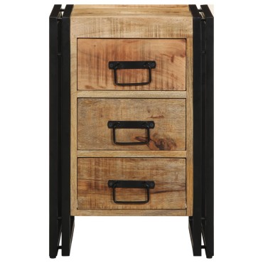 vidaXL Κομοδίνο 40x35x50cm Μασίφ Ξύλο Μάνγκο 1 τεμ.