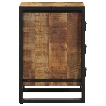 vidaXL Κομοδίνο 40x35x50cm Μασίφ Ξύλο Μάνγκο 1 τεμ.