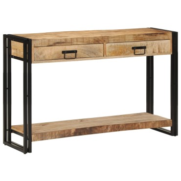 VidaXL Τραπέζι κονσόλας 120x33x75cm Μασίφ ξύλο μάνγκο