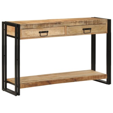 VidaXL Τραπέζι κονσόλας 120x33x75cm Μασίφ ξύλο μάνγκο