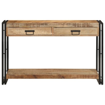 VidaXL Τραπέζι κονσόλας 120x33x75cm Μασίφ ξύλο μάνγκο