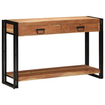 vidaXL Τραπέζι κονσόλας 120x33x75cm Μασίφ ξύλο ακακίας 1 τεμ.