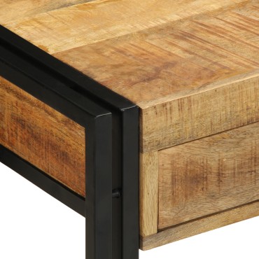 vidaXL Τραπέζι κονσόλας 90x33x75cm Στρατηγικό Μάνγκο 1 τεμ.