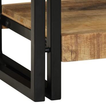 vidaXL Τραπέζι κονσόλας 90x33x75cm Στρατηγικό Μάνγκο 1 τεμ.