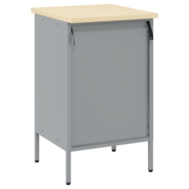 vidaXL Εργασιακό Ντουλάπι Κόκκινο 50x55x84 εκ. Ατσάλι