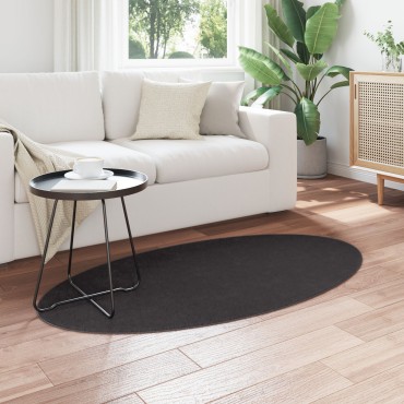 vidaXL Χαλιά Ανθρακί Πολυεστέρας 80x150cm Αντιολισθητικό