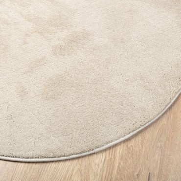 χαλί vidaXL ""HUARTE"" μπεζ 160x230cm ωοειδές