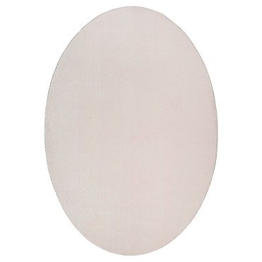 vidaXL Χαλιά χώρου Ωοειδής HUARTE Άμμος 140x200cm 100% Πολυεστέρας