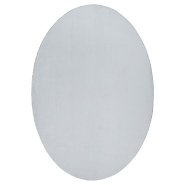 Χαλί vidaXL ""HUARTE"" Γκρι 140x200cm Στρογγυλό