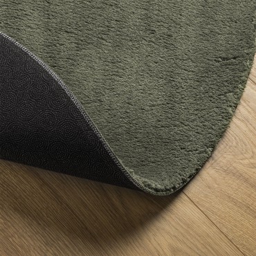 vidaXL Χαλιά Δάσος Πράσινο Πολυεστέρας 120x170cm Χαλιά χώρου Ωοειδή