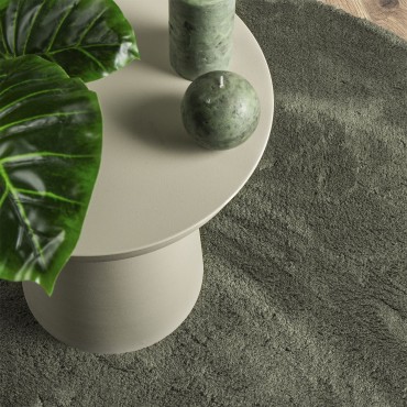vidaXL Χαλιά Δάσος Πράσινο Πολυεστέρας 120x170cm Χαλιά χώρου Ωοειδή