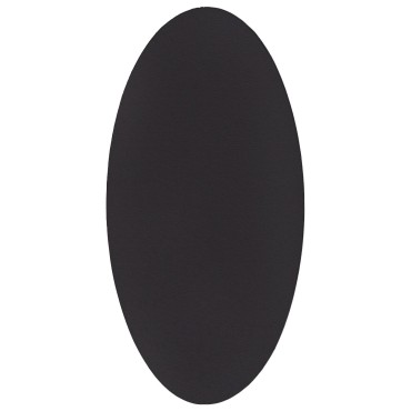 Χαλιά vidaXL ""HUARTE"" Μαύρο 100x200cm Οβάλ