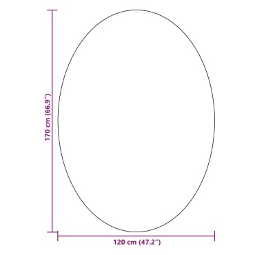 χαλί vidaXL ""HUARTE"" μαύρο 120x170cm οβάλ