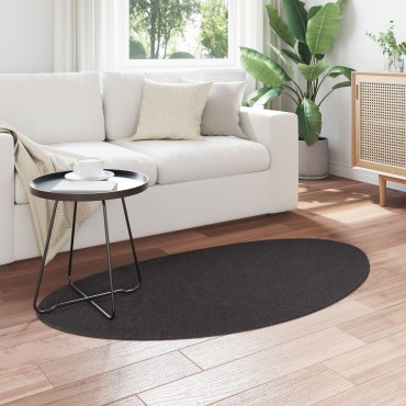 vidaXL Χαλιά Ανθρακί Πολυεστέρας 80x150cm Διακοσμητικά Χαλιά