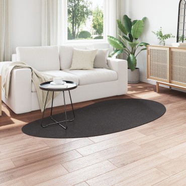 vidaXL Χαλί Ανθρακί 100x200cm Πολυεστέρας Μη ολισθηρό