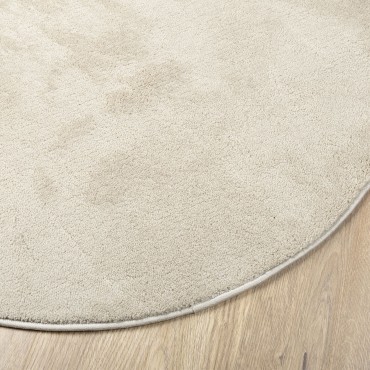 vidaXL Χαλιά Μπεζ 100x200cm Πολυεστέρα Αντιολισθητικό
