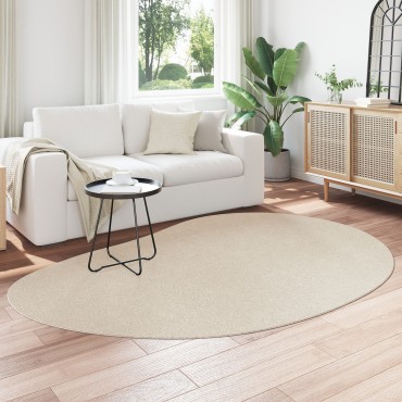 vidaXL Χαλιά Μπεζ Συνθετικές Ίνες 160x230cm Χαλί Έμφασης Άλλο