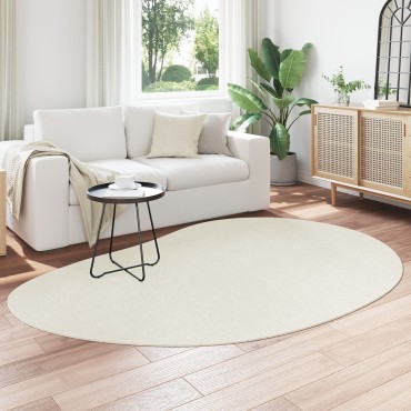 vidaXL Χαλί 'HUARTE' Κοντής Πυκνότητας Μαλακό και Πλενόμενο Κρεμ 160x230cm