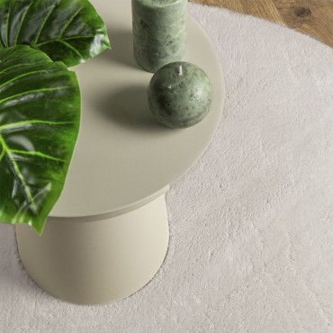 vidaXL Χαλί χώρου Άμμος 80x150cm Πολυεστέρα Αντιολισθηρό