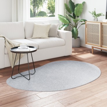 vidaXL Χαλί Χώρου Γκρι 120x170cm Πολυεστέρας Αντιολισθητικό
