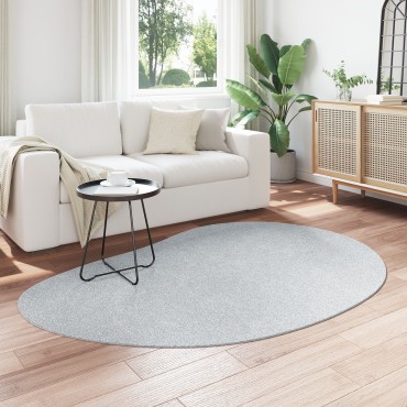 vidaXL Χαλιά Χώρου Γκρι 140x200cm Πολυεστέρα Αντιολισθητικό