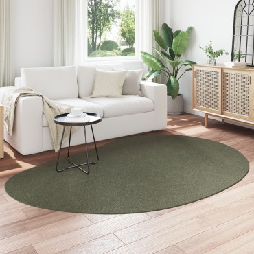 vidaXL Χαλιά Δασώδες Πράσινο Μαλλί 160x230cm Διακοσμητικά Ένθετα