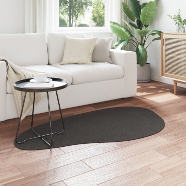vidaXL Χαλί  'HUARTE' Χαμηλής Πέλειας Μαλακό και Πλενόμενο Ανθρακί 80x150cm
