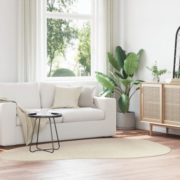 vidaXL Χαλιά Μπεζ Πολυεστέρας 160x230cm Αντιολισθητικό Χαλί