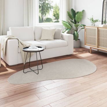 vidaXL Χαλιά Άμμος Βαμβάκι 100x200cm Διακοσμητικά Ένθετα Χαλί Χώρου
