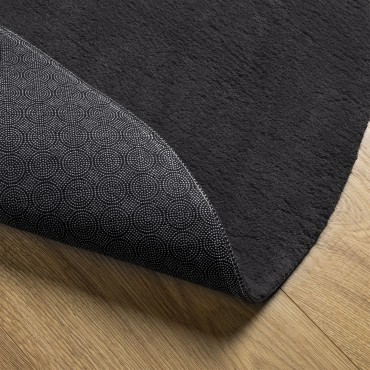 vidaXL Χαλιά Μαύρο Πολυεστέρας 120x170cm Χαλιά χώρου Άλλο