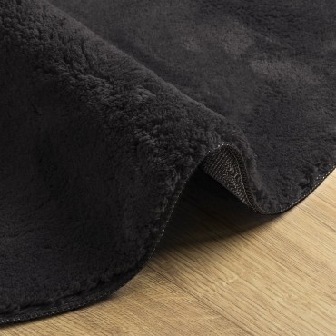 vidaXL Χαλιά Μαύρο Πολυεστέρας 120x170cm Χαλιά χώρου Άλλο