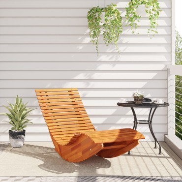 vidaXL Κουνιστές Ξαπλώστρες 2 τεμ. Σε ακακία 60x153x76cm