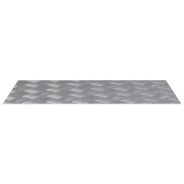 vidaXL Αλουμίνιο Checker Πλάκες 4 τμχ Αντιολισθητικές 70x40 εκ