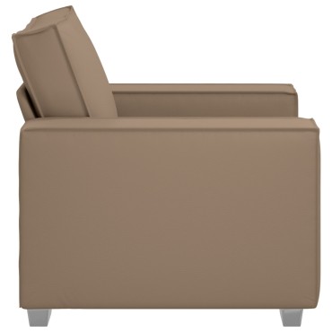 Καρέκλα Sofa vidaXL καφέ σε ψεύτικο δέρμαxxcm