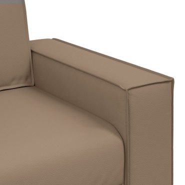 Καρέκλα Sofa vidaXL καφέ σε ψεύτικο δέρμαxxcm