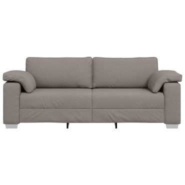 vidaXL Καναπές 3 Θέσεων Ταμπά Υφασμάτινος 219x77x82cm