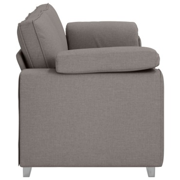 vidaXL Καναπές 3 Θέσεων Ταμπά Υφασμάτινος 219x77x82cm