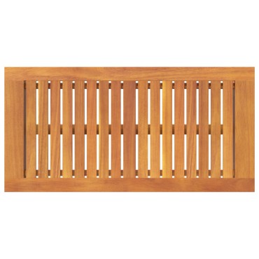 vidaXL Τραπέζι καφέ 90x45x40cm Μασίφ ξύλο ακακίας
