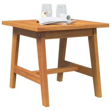 vidaXL Πλαϊνό Τραπέζι 45x45x40cm Μασίφ Ξύλο Ακακίας