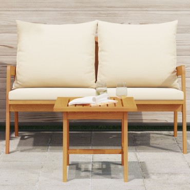 vidaXL Πλαϊνό Τραπέζι 45x45x40cm Μασίφ Ξύλο Ακακίας