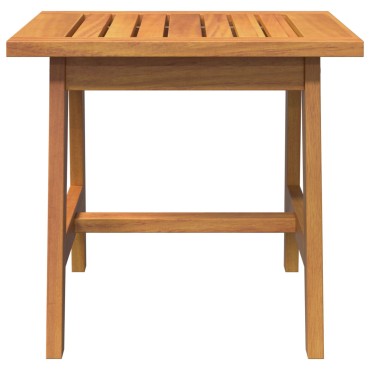 vidaXL Πλαϊνό Τραπέζι 45x45x40cm Μασίφ Ξύλο Ακακίας