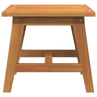 vidaXL Πλαϊνό Τραπέζι 45x45x40cm Μασίφ Ξύλο Ακακίας